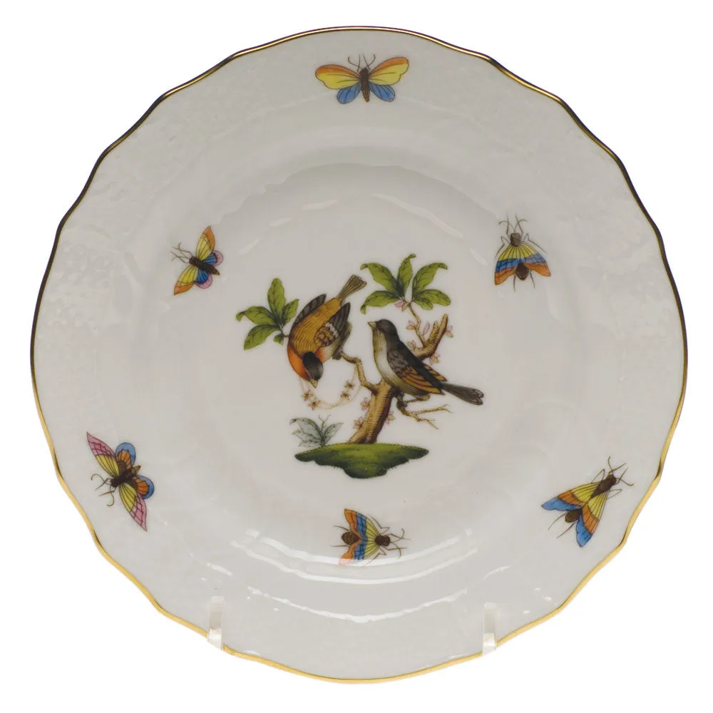 Herend Rothschild Bird Bread & Butter Plate