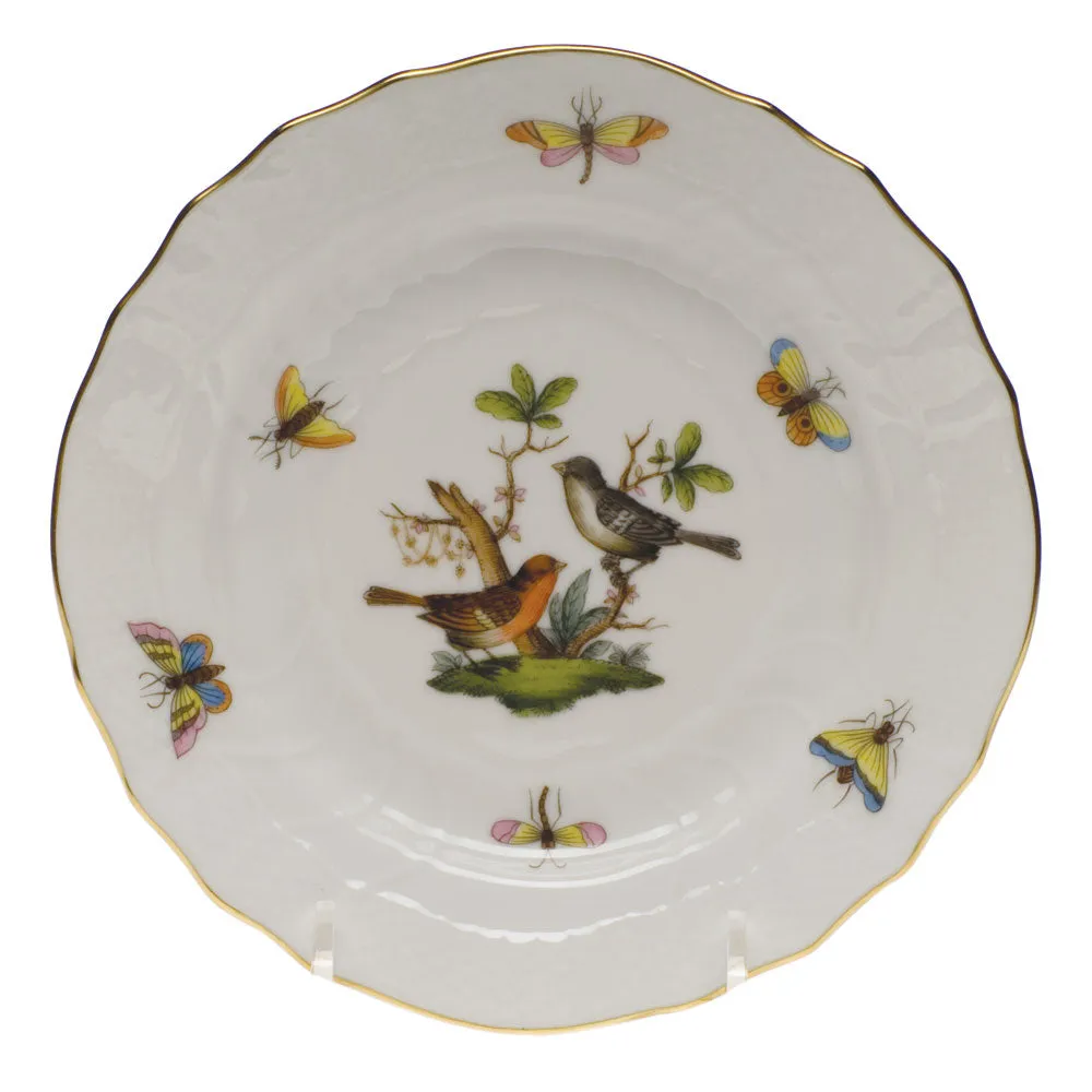 Herend Rothschild Bird Bread & Butter Plate