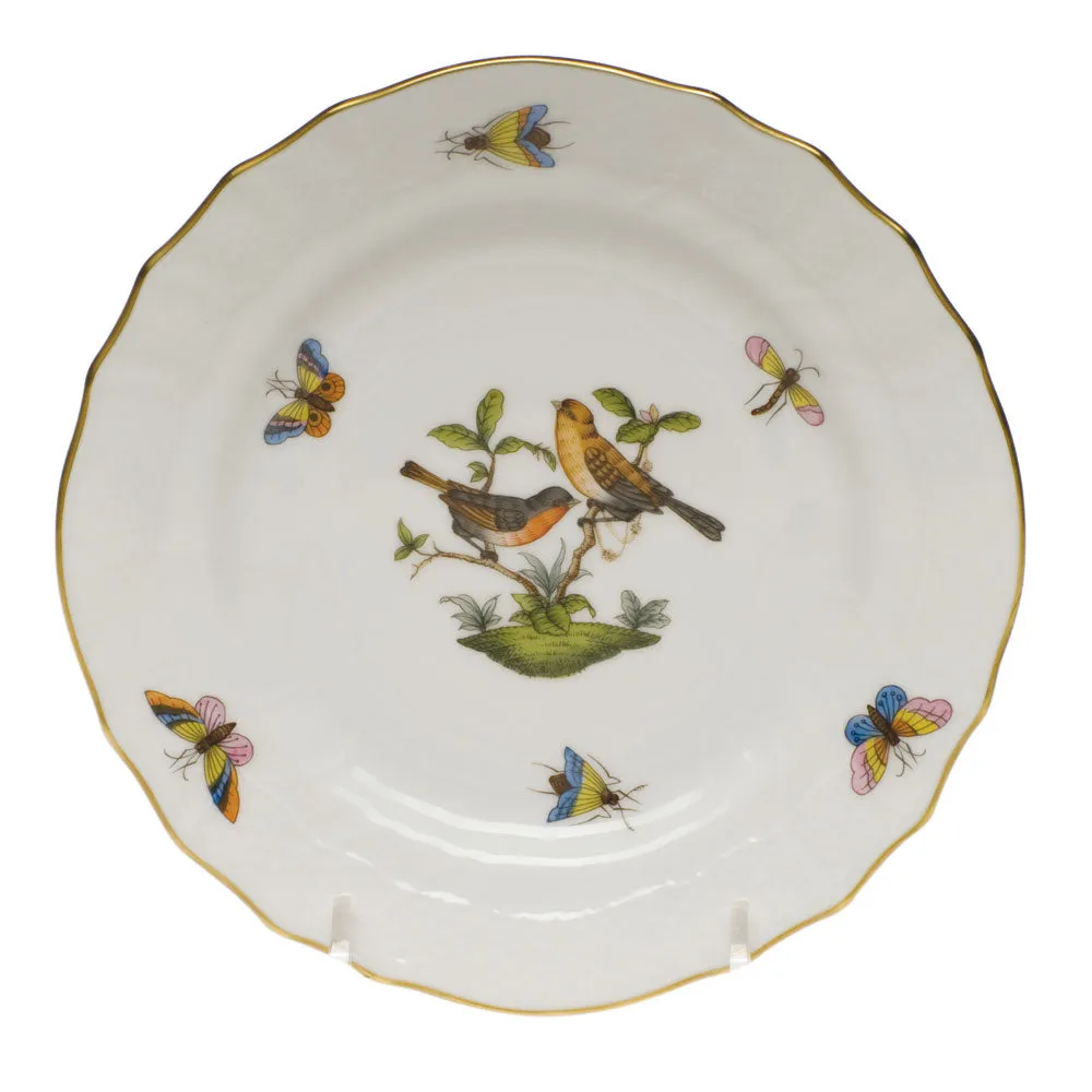 Herend Rothschild Bird Bread & Butter Plate