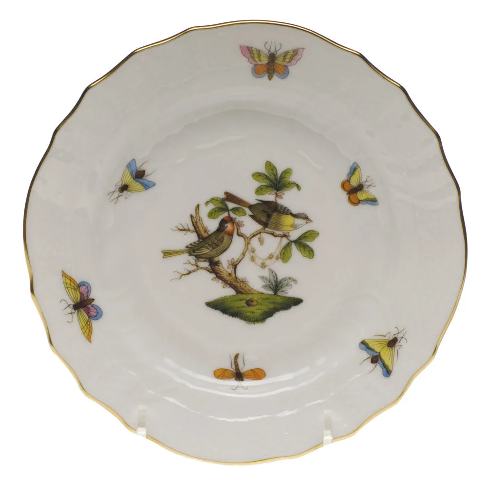 Herend Rothschild Bird Bread & Butter Plate