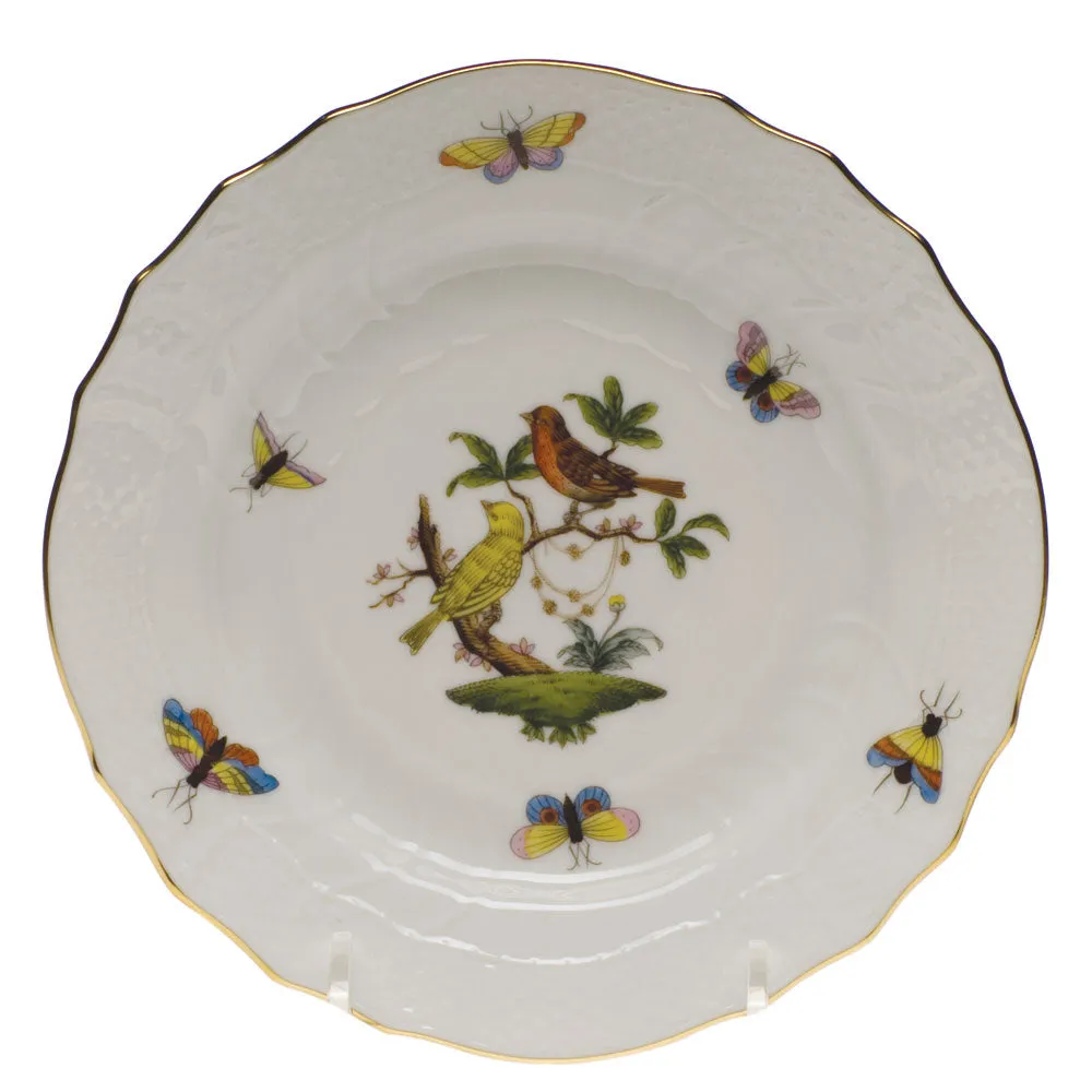 Herend Rothschild Bird Bread & Butter Plate