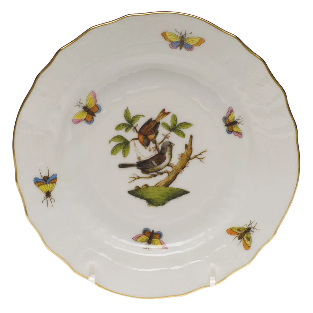 Herend Rothschild Bird Bread & Butter Plate