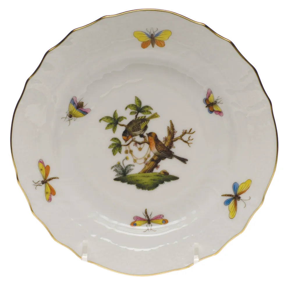 Herend Rothschild Bird Bread & Butter Plate