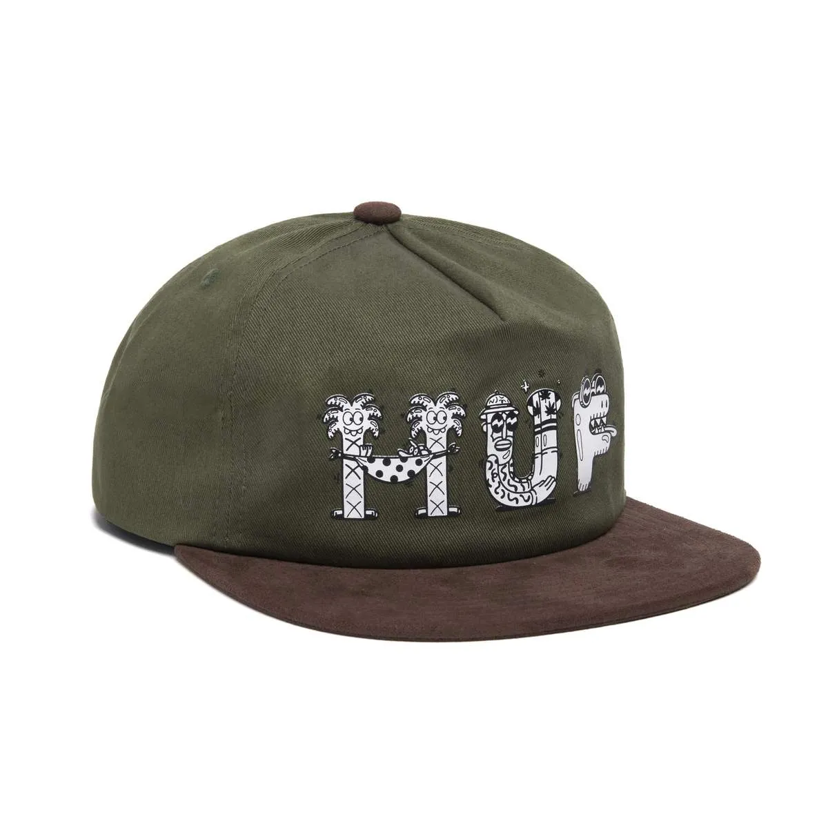 HUF x Steven Harrington - Snapback, Olive