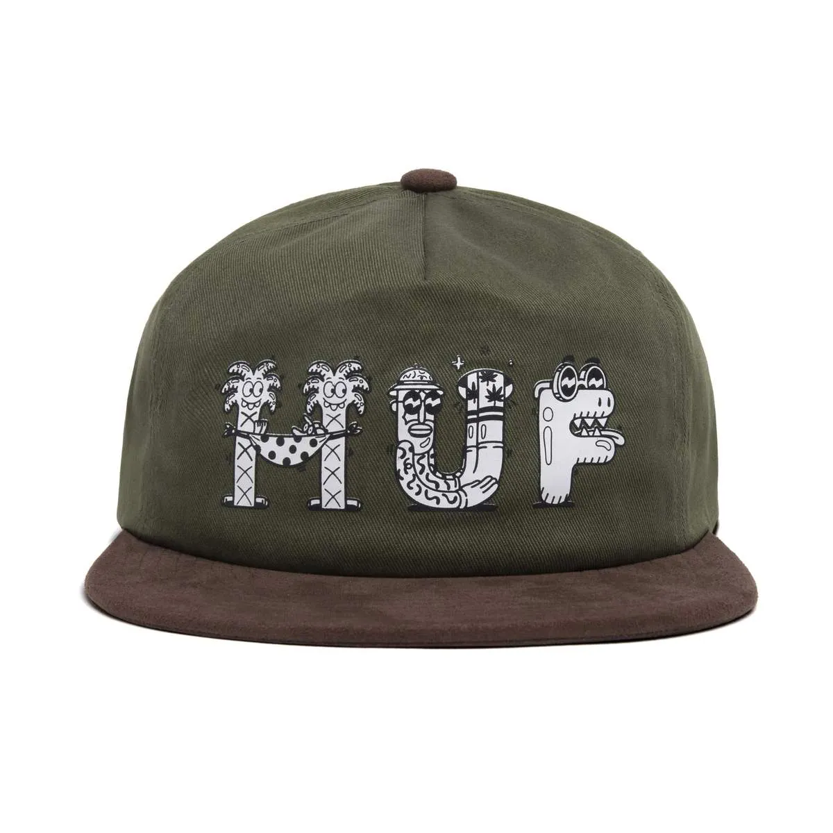 HUF x Steven Harrington - Snapback, Olive