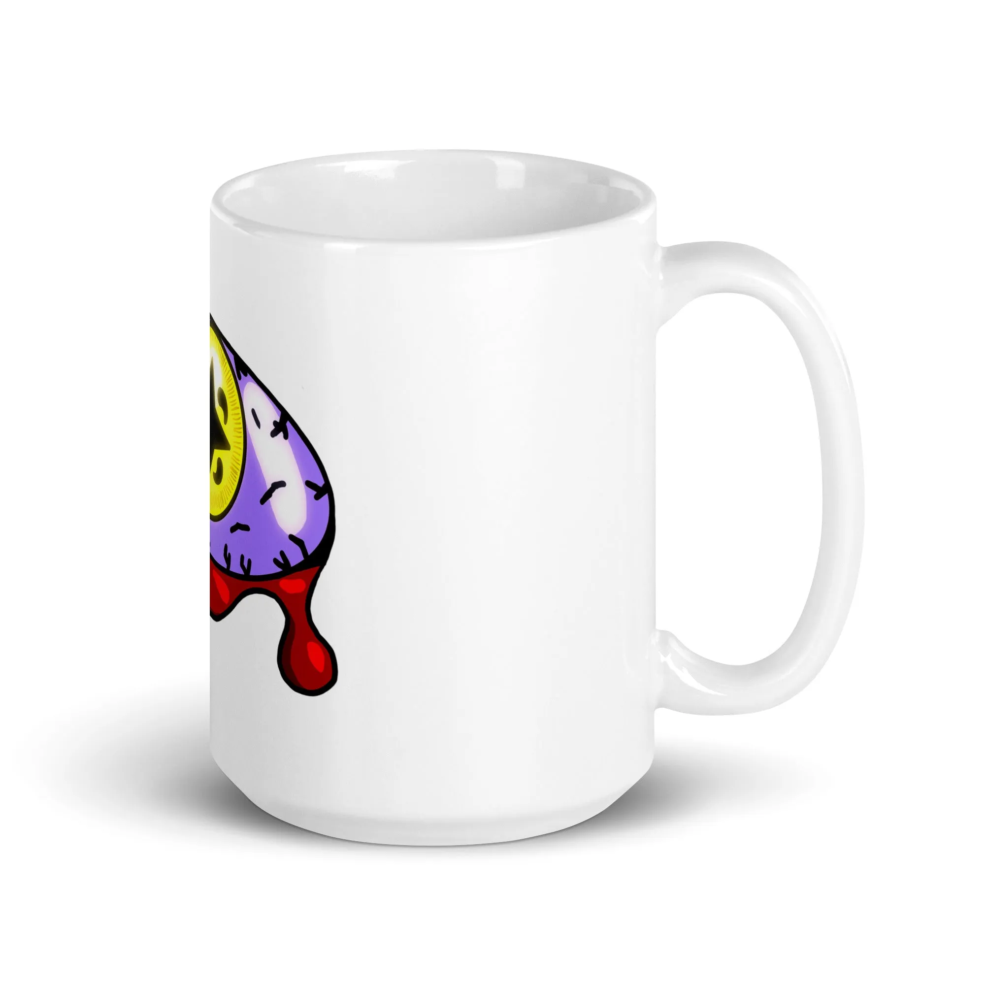 Indy’s Design Starshine Eye White glossy mug