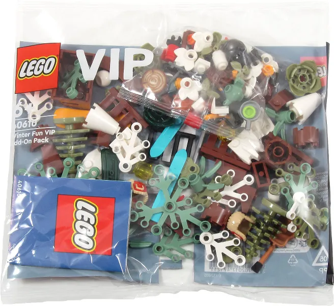 LEGO 40610: Winter Fun VIP Add-On Pack