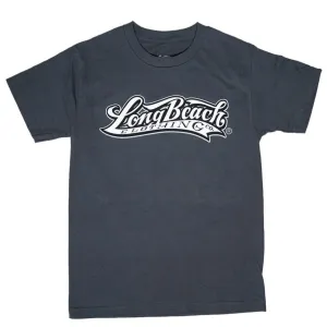 Long Beach Clothing Co. Logo Men's Charcoal T-Shirt