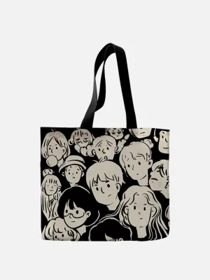 Majesda® - Cartoon Character Print Bag