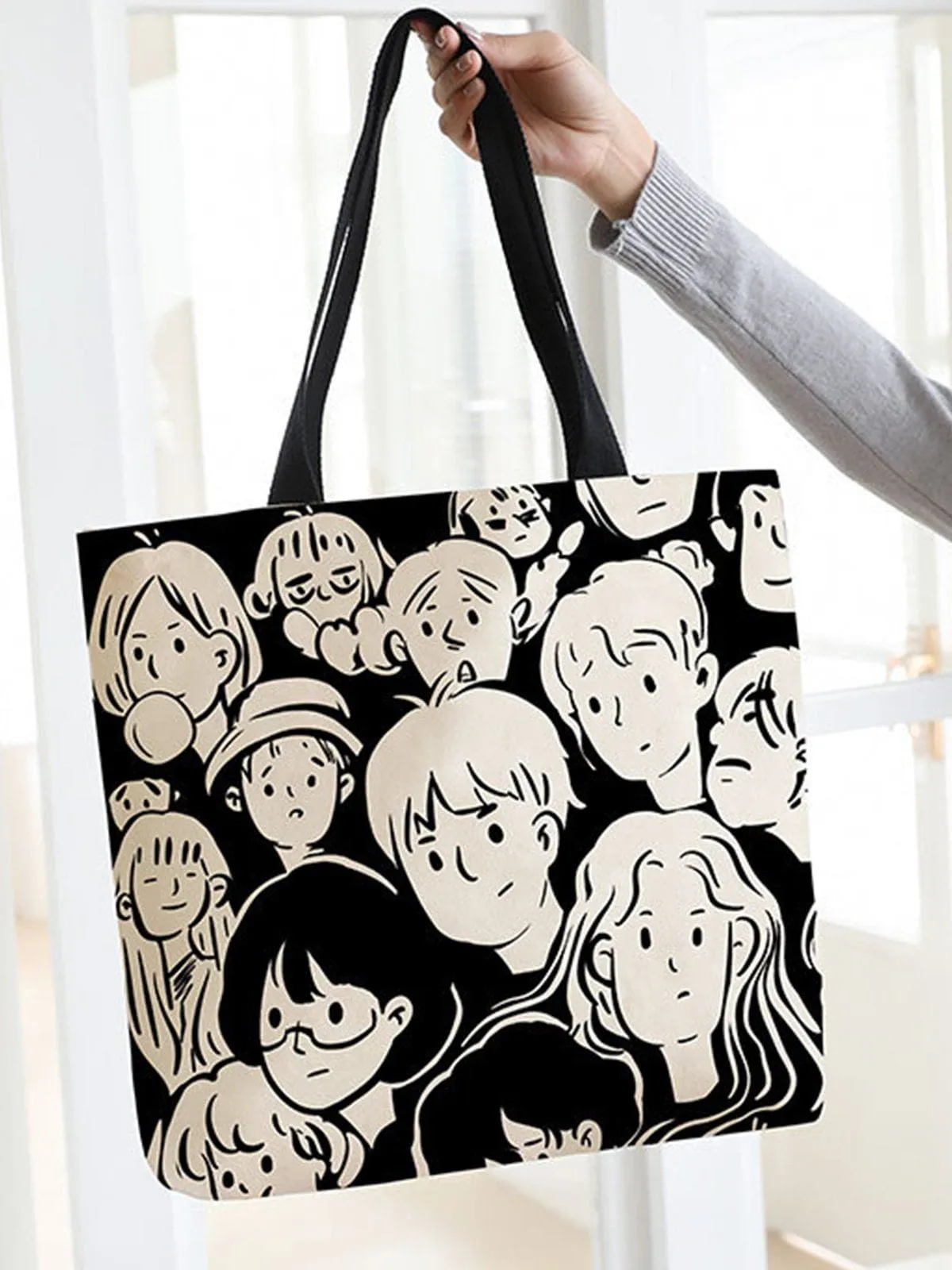 Majesda® - Cartoon Character Print Bag