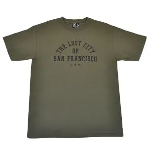 Mens SFCA Lost City T-Shirt Olive