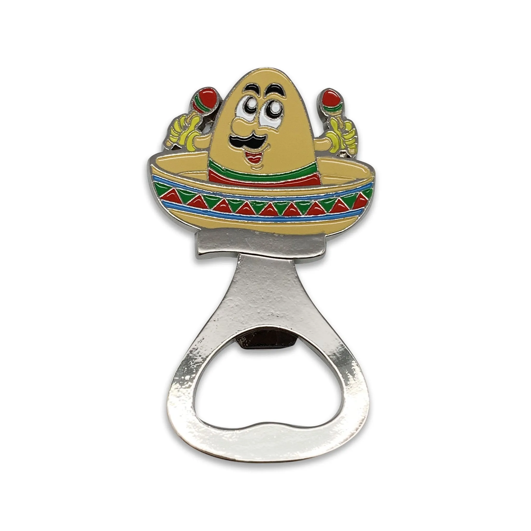 Mexican Gifts Sombrero Metal Bottle Opener Fridge Magnet