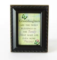 Mini Black Frame ~ Granddaughter