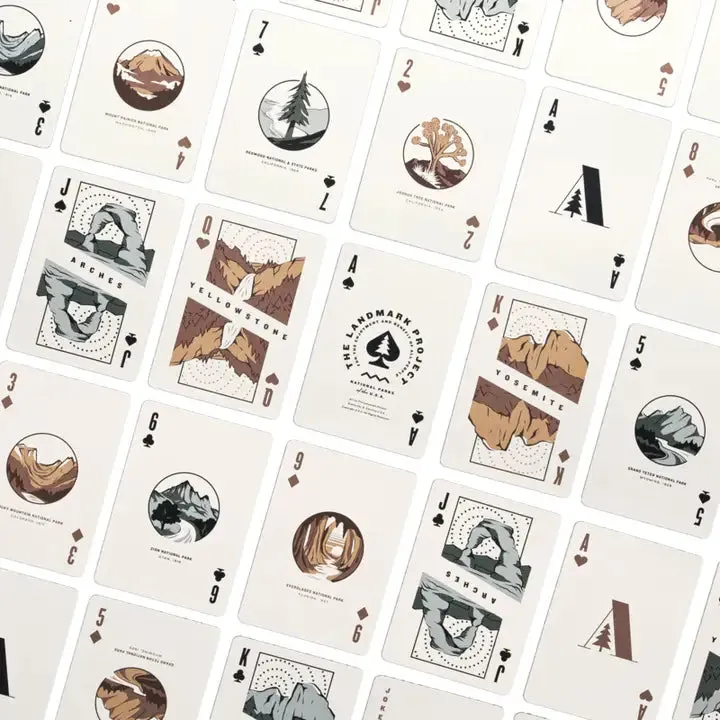 National Parks Playing Cards