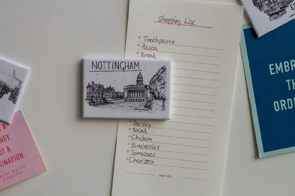 NOTTINGHAM SKYLINE MAGNET