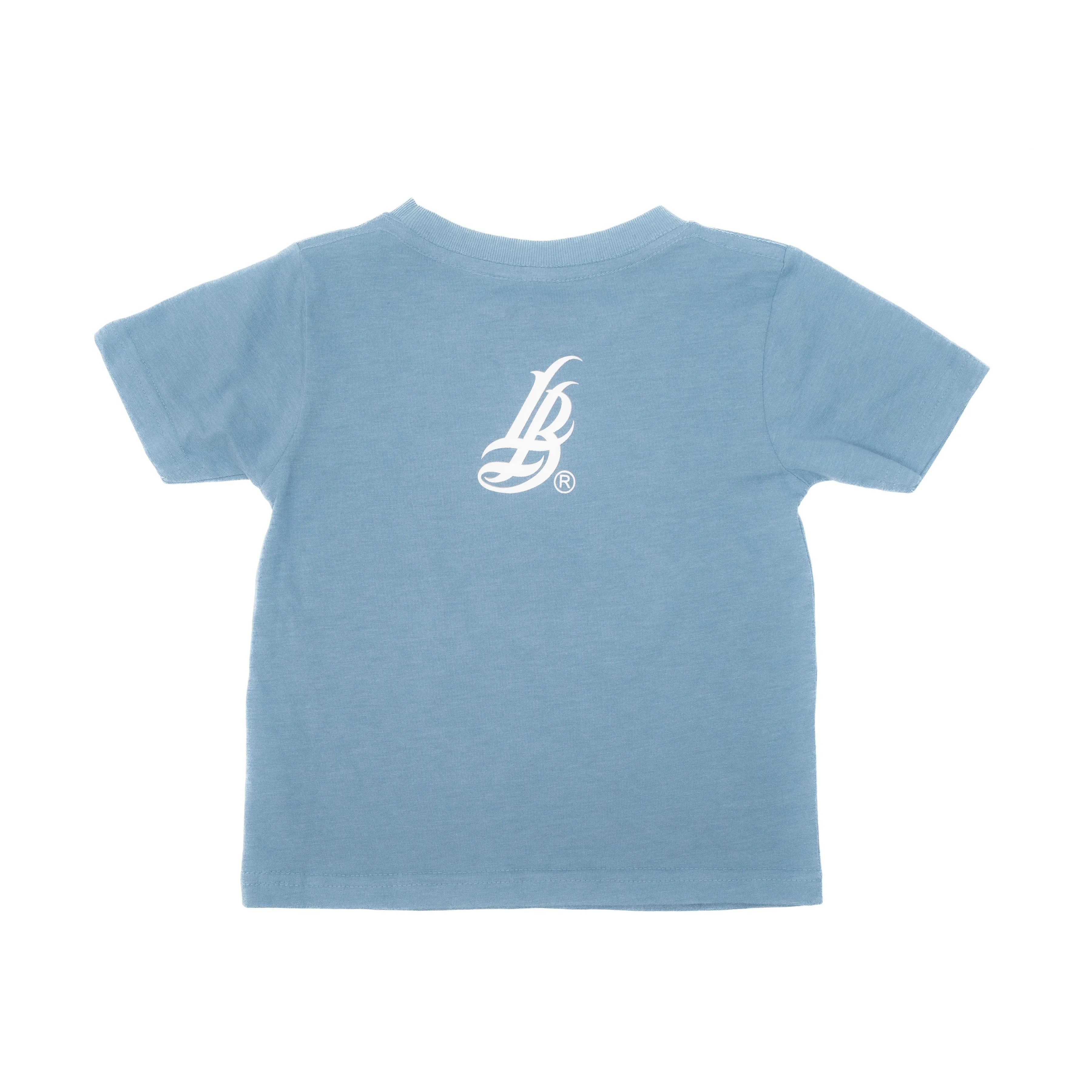 OG Logo Toddler Heather Indigo T-Shirt