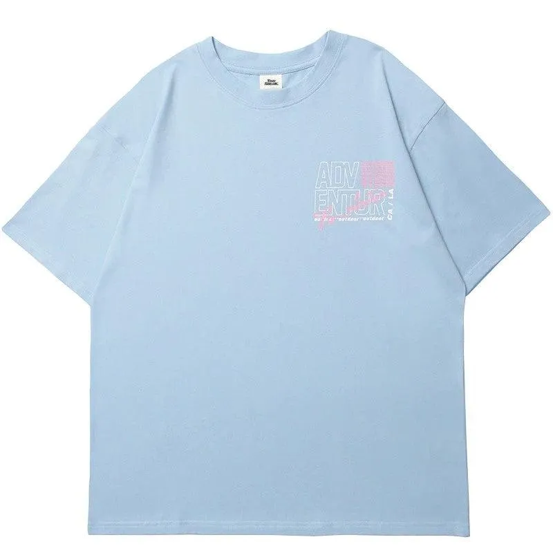 Palm Springs Anime Girl Tee