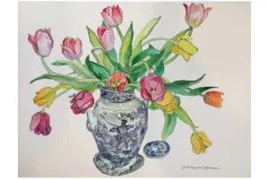 "A Teapot of Tulips" by Jean Swan Gordon