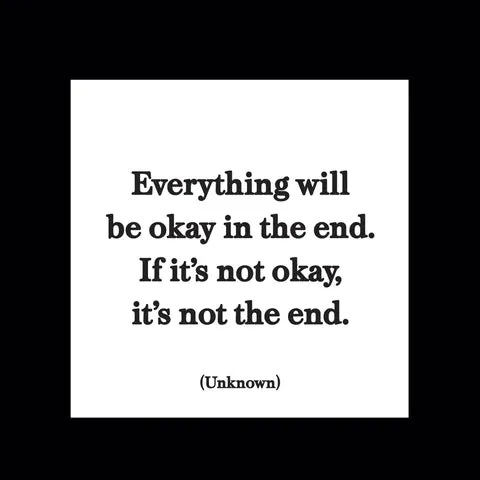 Quotable Magnet - Everything Will Be Ok