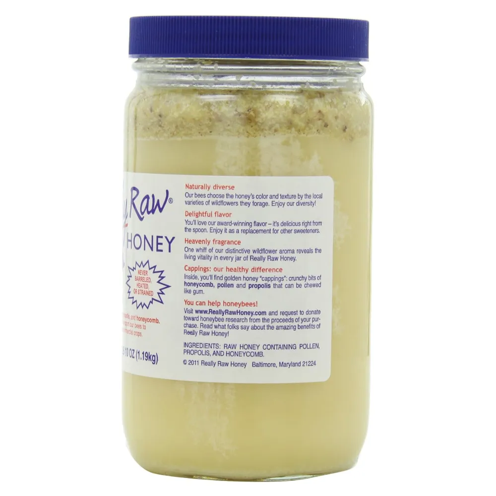 REALLY RAW HONEY - Unstrained, Pest Free