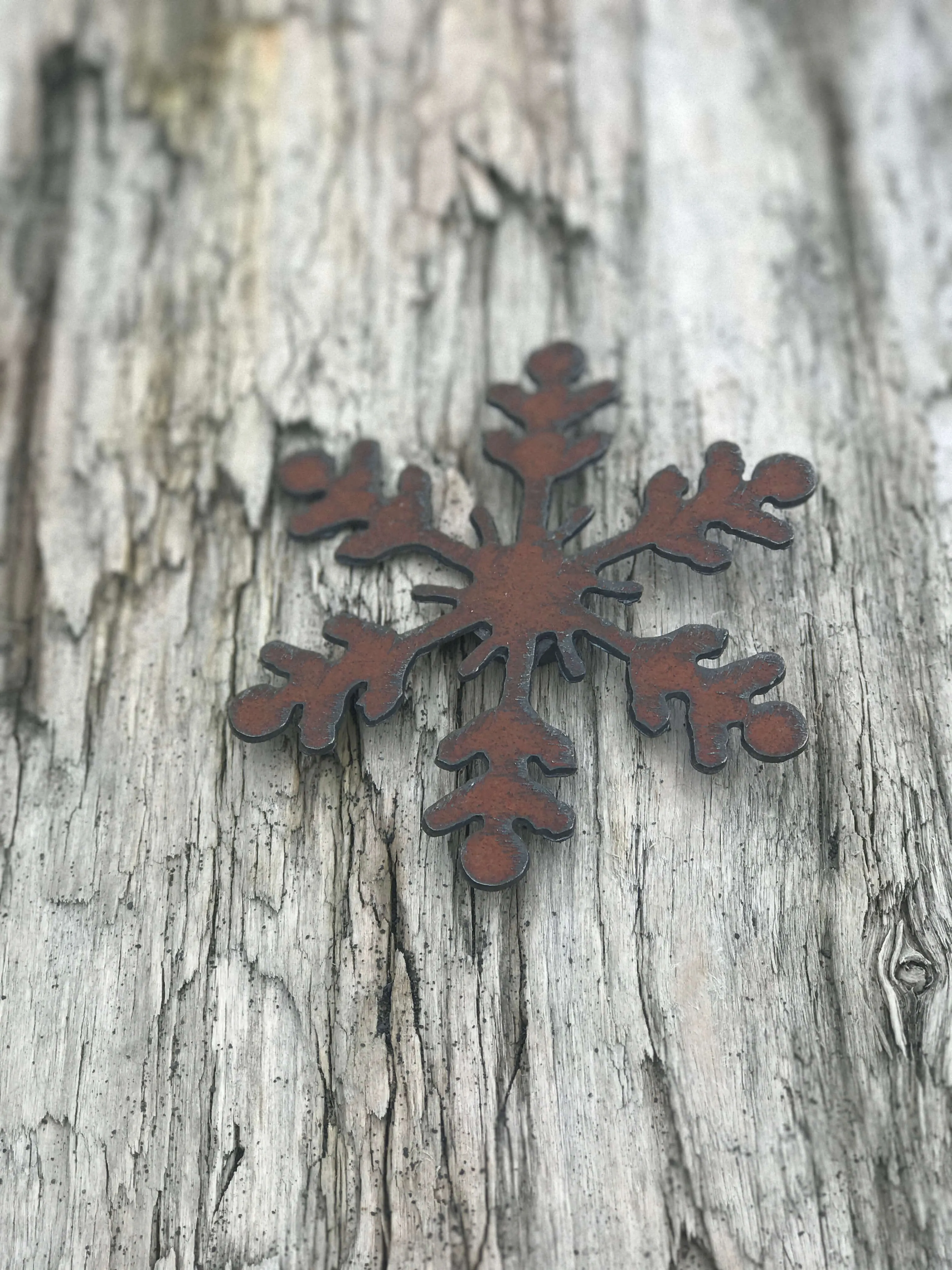 Snowflake Iron Magnet. $12.00