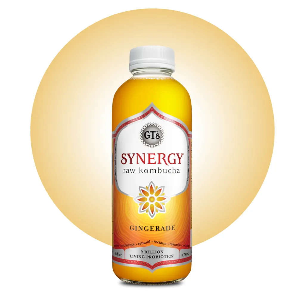 SYNERGY GINGERADE KOMBUCHA