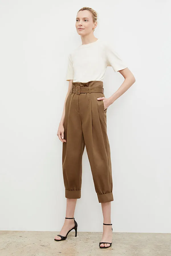 Talulah Pant - Eco Chino :: Sepia