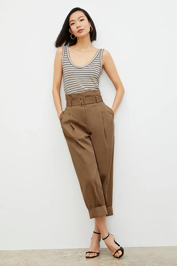 Talulah Pant - Eco Chino :: Sepia