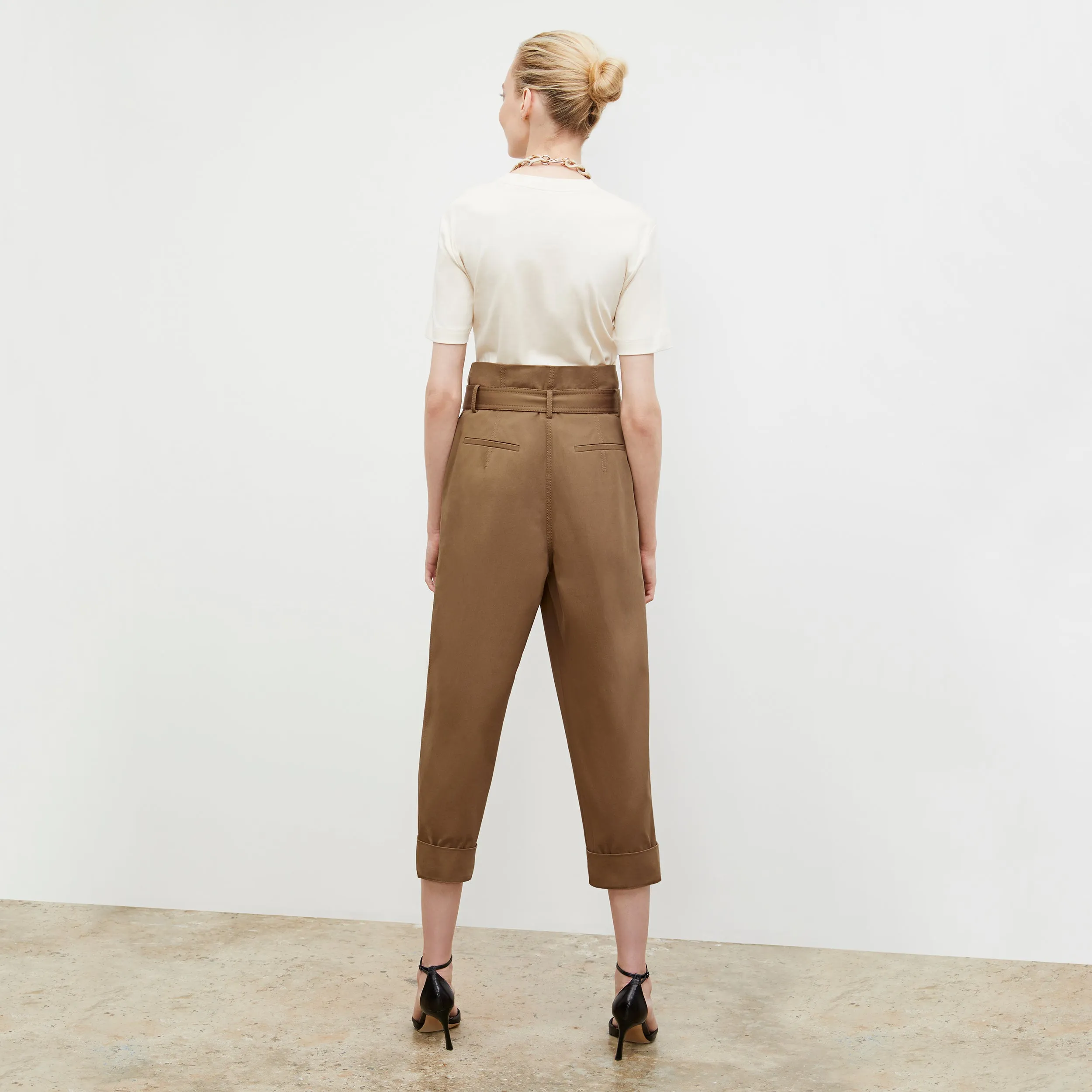 Talulah Pant - Eco Chino :: Sepia