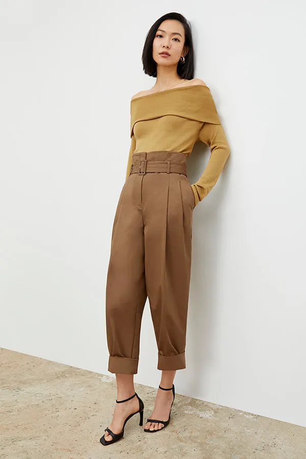 Talulah Pant - Eco Chino :: Sepia