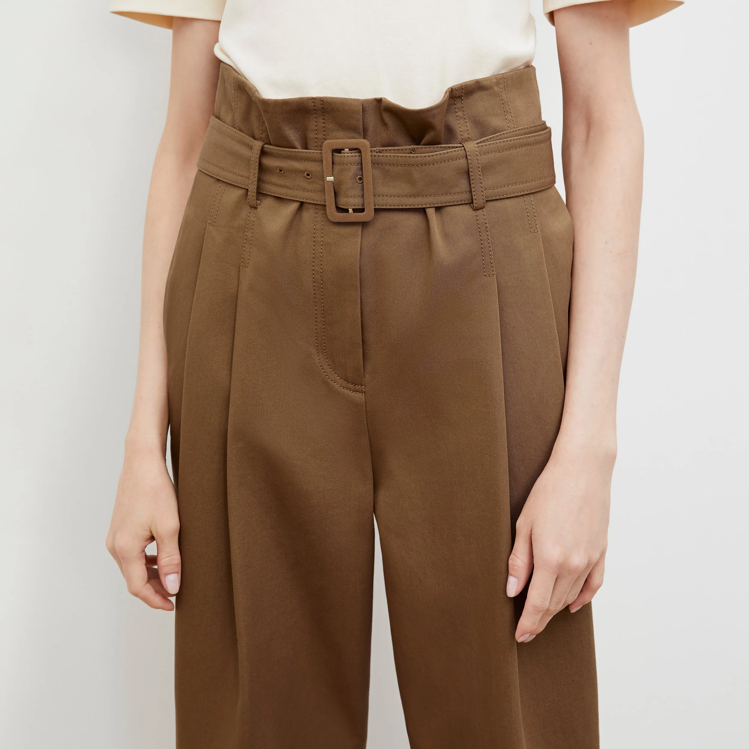 Talulah Pant - Eco Chino :: Sepia