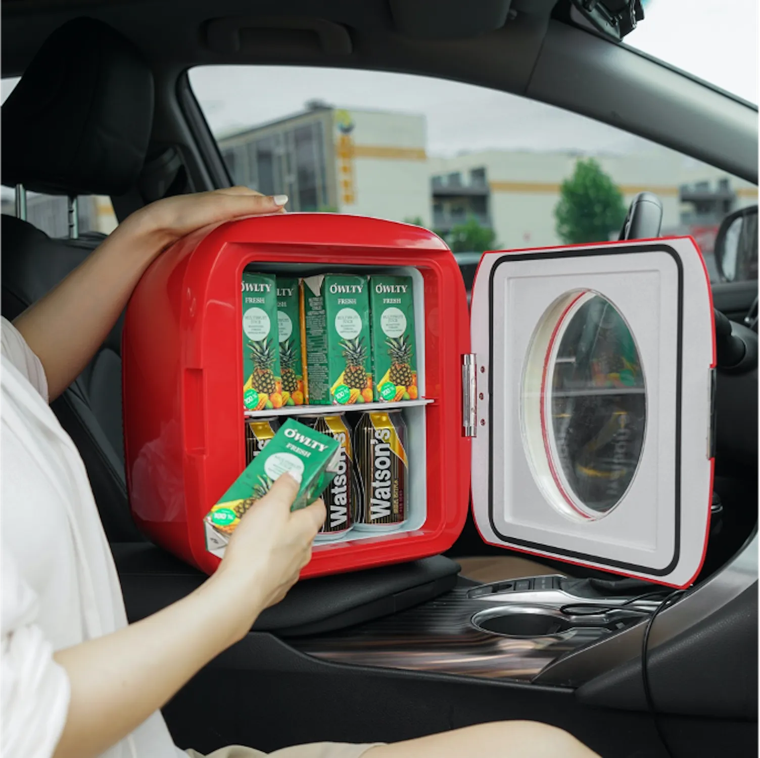 Uber Chill 12-Can Mini Fridge