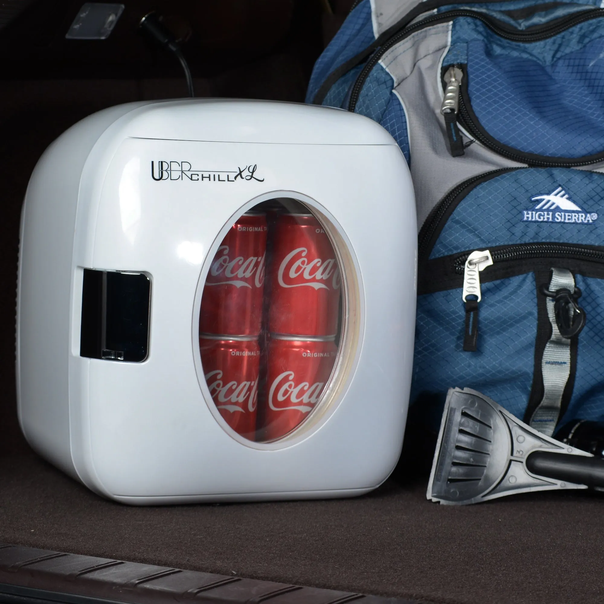 Uber Chill 12-Can Mini Fridge