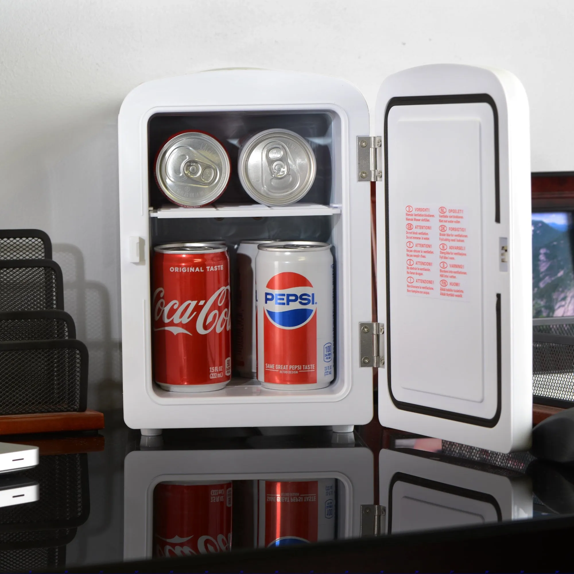 Uber Chill 6-Can Mini Fridge