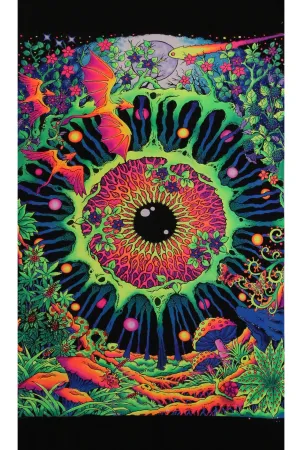 UV Wallhanging : Cosmic Eye