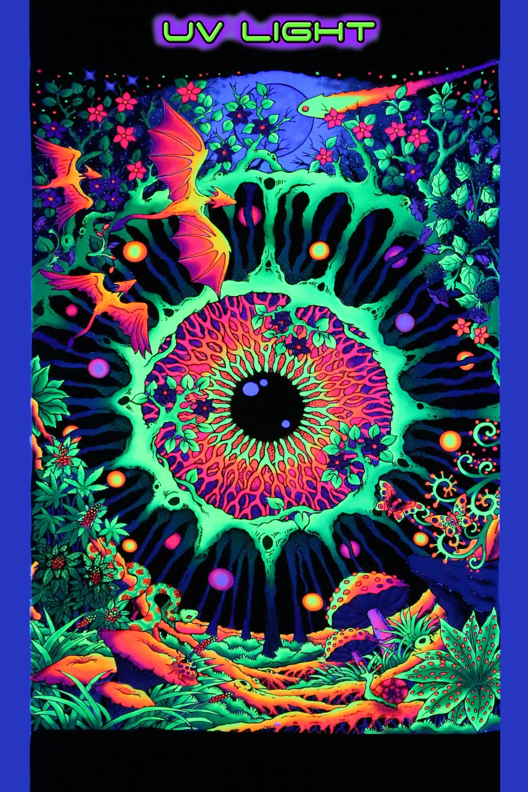 UV Wallhanging : Cosmic Eye