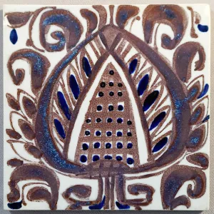 Vintage Royal Copenhagen Tile by Kari Christensen 1958