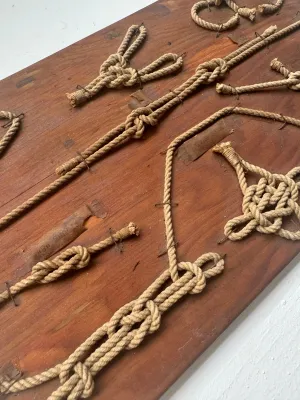 Vintage Sailor's Knot Board