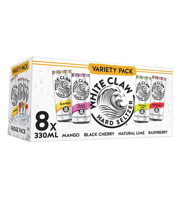 White Claw® Variety Pack 8 x 330ml