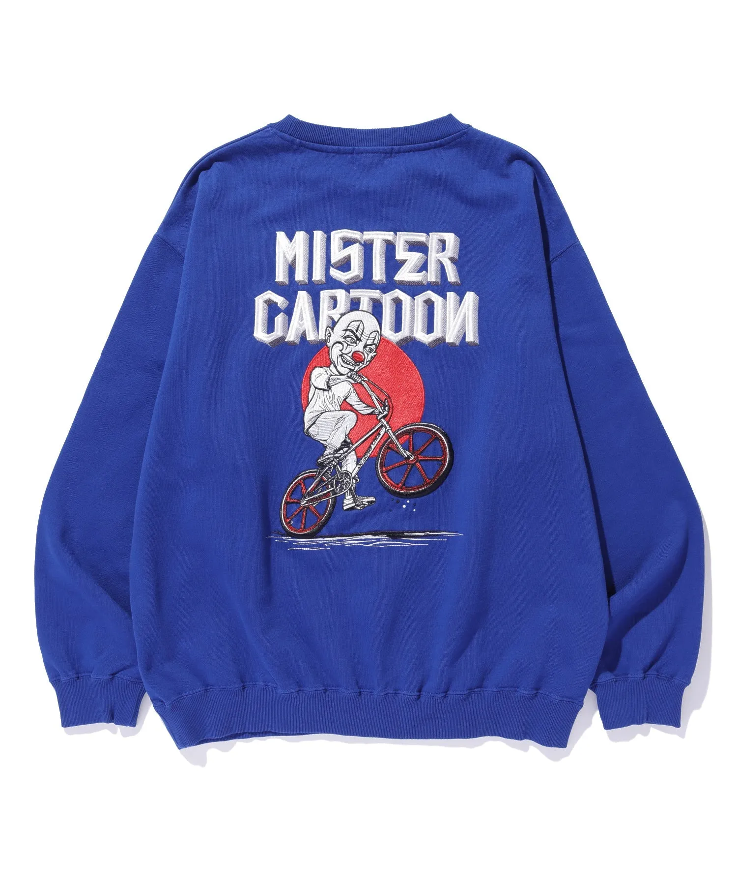 XLARGE x MR.CARTOON CREWNECK SWEAT SHIRT