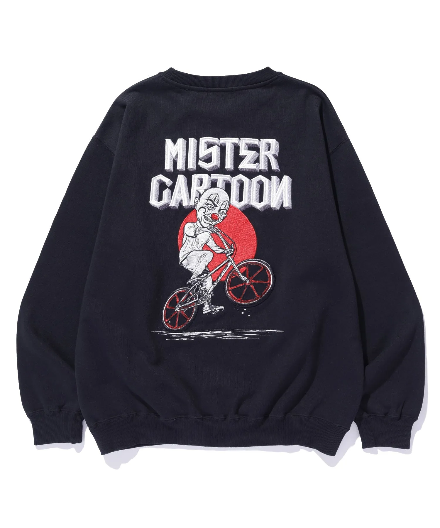 XLARGE x MR.CARTOON CREWNECK SWEAT SHIRT