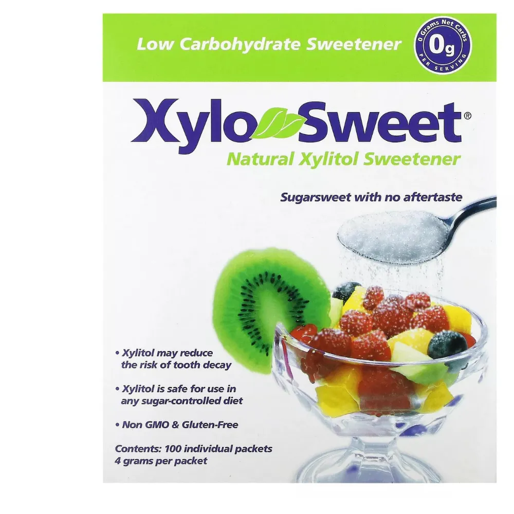 Xylitol Sweetener, 4 Gram Packets