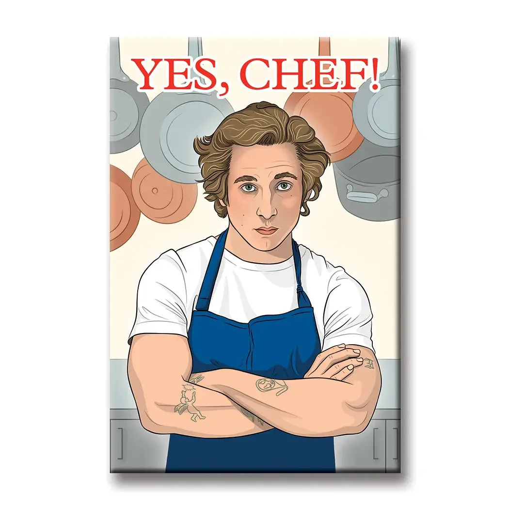 Yes Chef The Bear Magnet