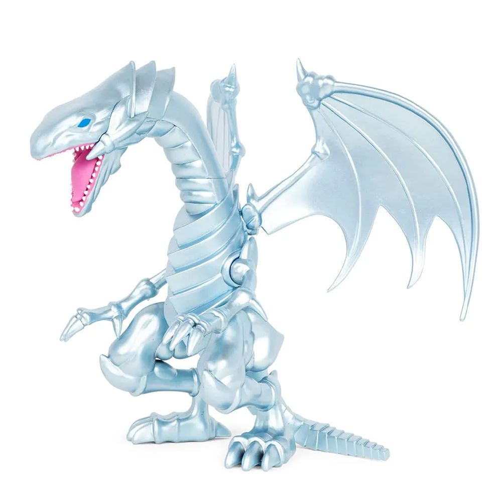 Yu-Gi-Oh Blue-Eyes White Dragon 7" Collectible Action Figure & Exclusive Trading Card